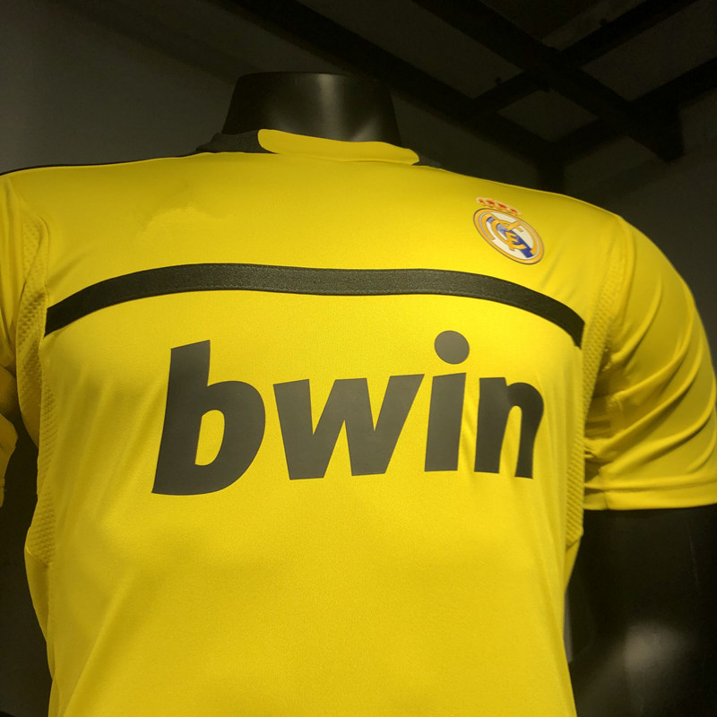 腾讯体育旗舰店同款11-12皇马复古守门员球衣real madrid卡西利亚斯