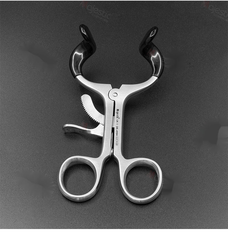 牙用牵开不锈钢钳式开口器口腔种植拔牙检查手术器械工具张口扩嘴 钳