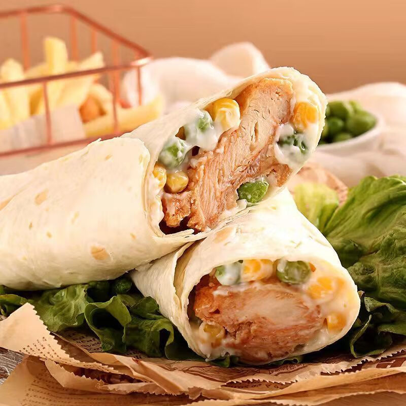 汉堡奥尔良鸡腿堡鸡肉卷汉堡小包装汉堡包独立包装童食品 *香辣堡16个