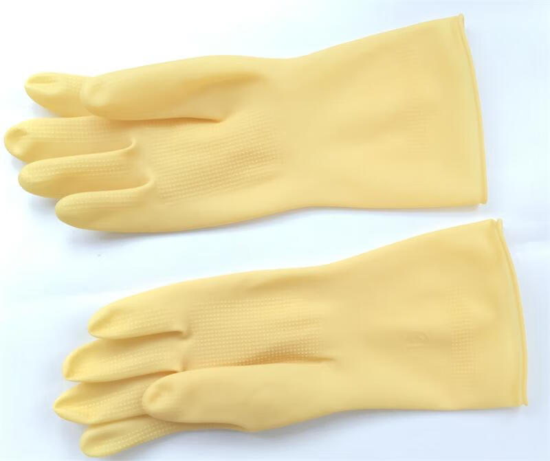 【旗舰自营】越秀山加厚牛筋手套越秀山加厚牛筋纯乳胶橡胶工业套耐用