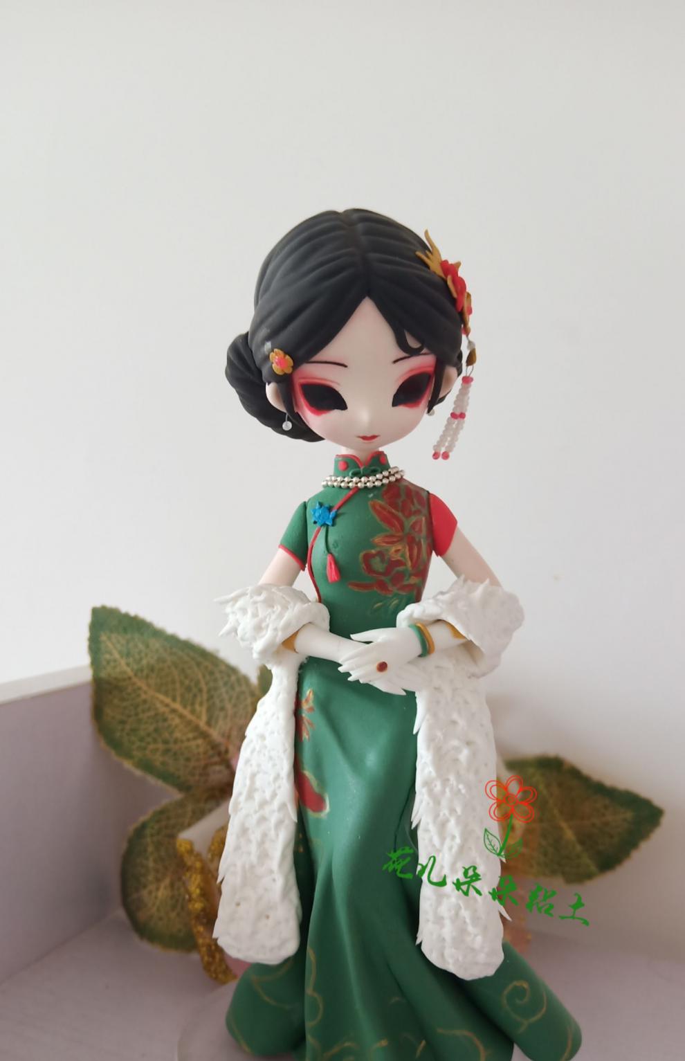 机智芽第五人格佣兵 第五人格红夫人夜潮超轻黏土人偶模型定制佣兵