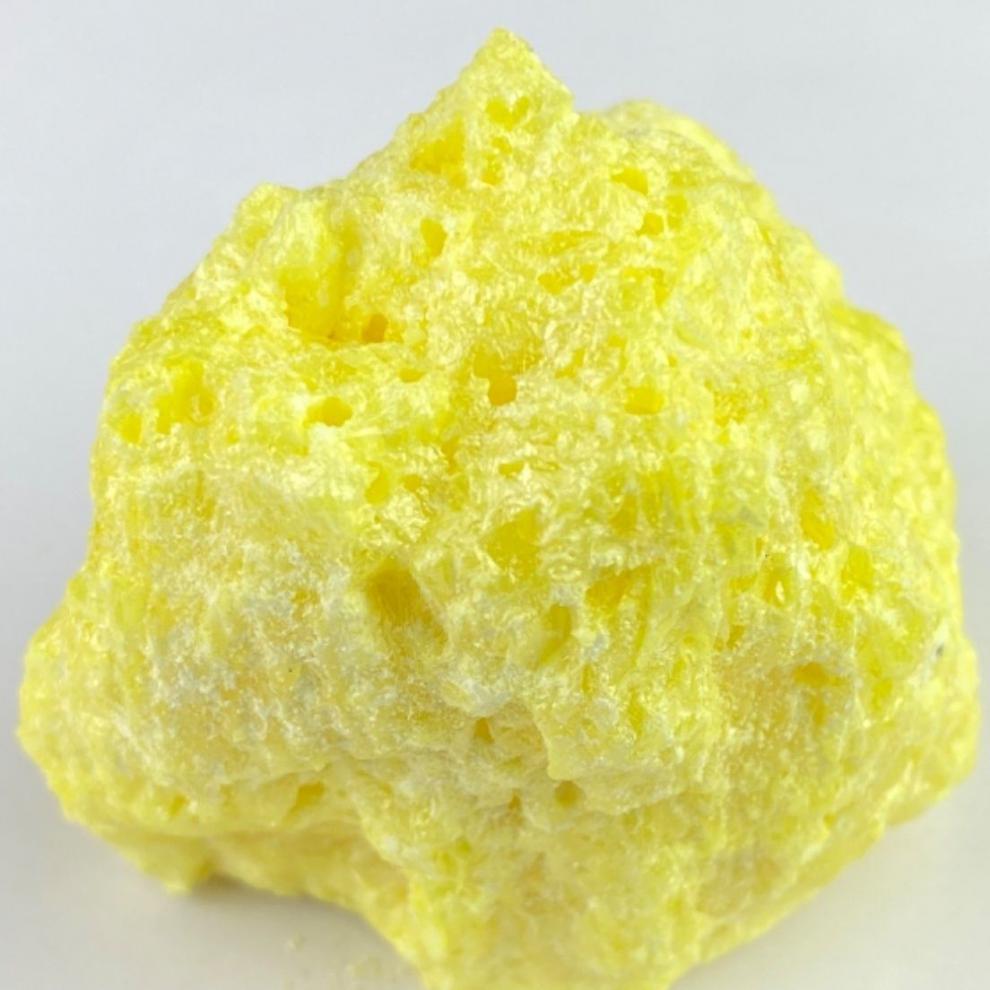 纯硫磺天然矿石硫磺中药硫磺生硫磺原石张锡纯用法印尼火山口 500克块