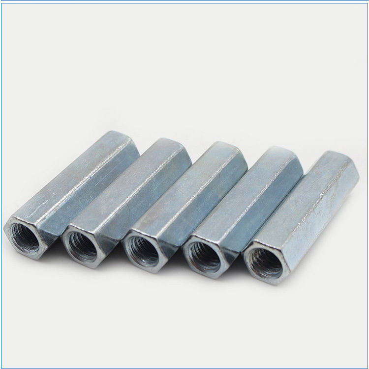 螺丝螺母镀锌加长螺母丝杆螺母连接螺帽加厚圆圈螺母m825长度对边