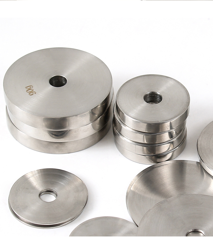 定制砝码 不锈钢砝码 圆形空心法码订做校准码5g15g50g60g90g规格 通