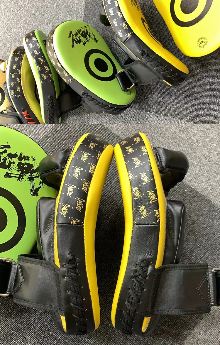 2022新款拳击挡板 圣·鲨拳击手脚一体靶泰拳训练器材散打挡板靶手把