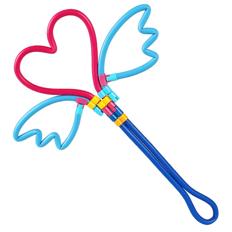 儿童diy手工情景创意60pcs益智拼插玩具百变动物情景模型魔法扭扭棒