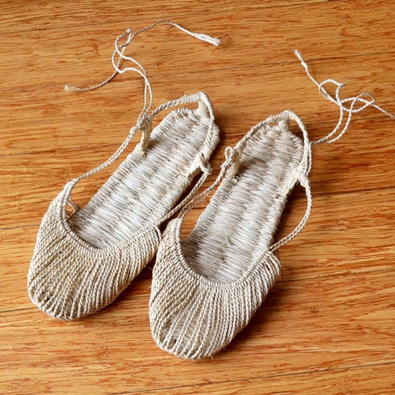 威乐思草鞋男女手工草编鞋竹麻编织凉鞋夏民族风复古休闲个性大码zw