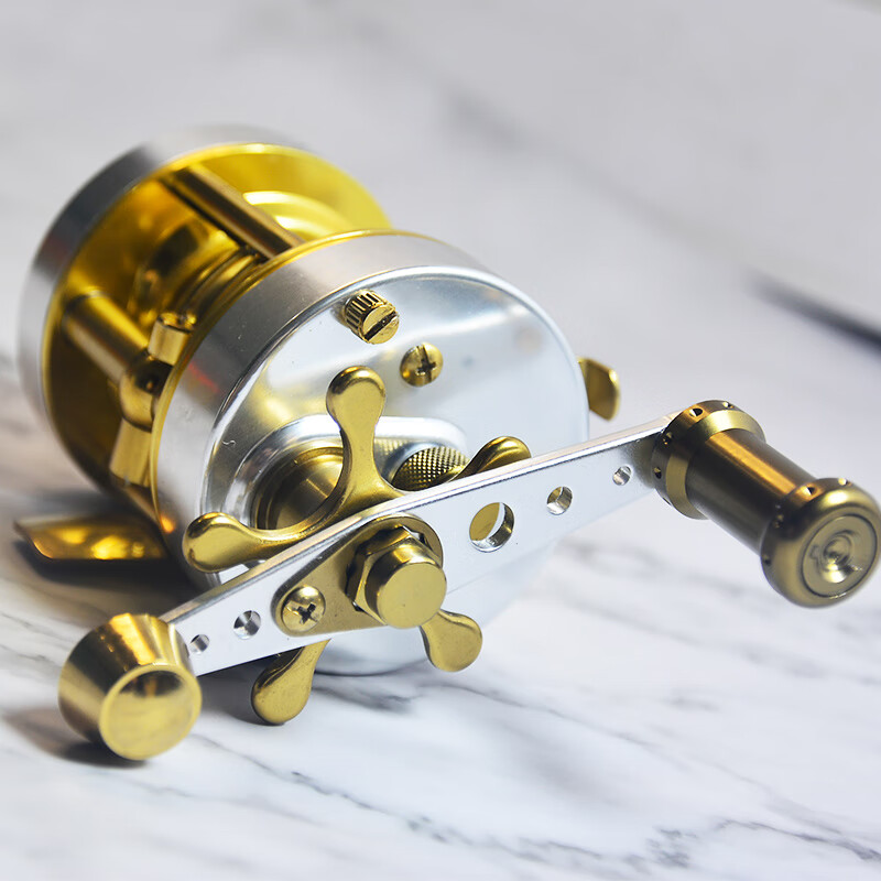 明洋鼓轮w300l全新款l全金属微物可改装路亚远投轮同步线规鱼线轮