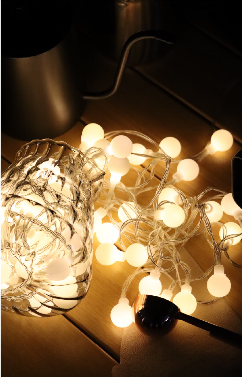 sunnyfeel精致露营氛围灯串室内装饰满天星彩灯照明灯户外led串灯太阳