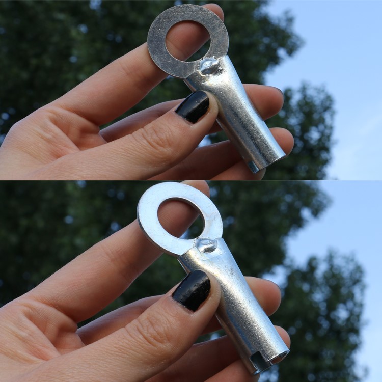 隔离墩带锁警示柱铁柱子加厚停车桩桶路障户外防撞柱道路防护防护固定