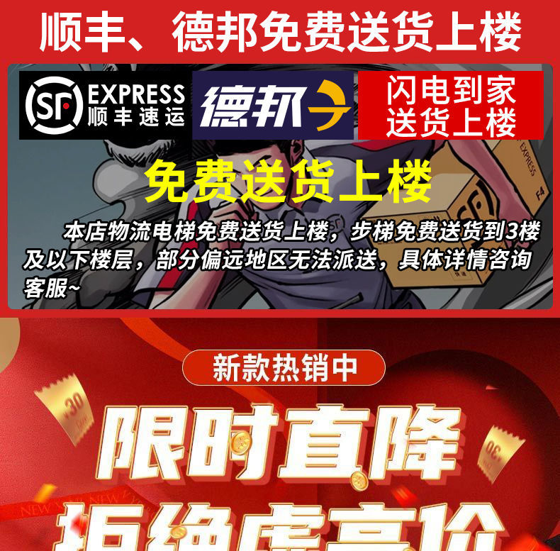 韵承 现代简约板式床实木床主卧双人北欧大床出租房单人木板床床架主卧 加厚款 白+灰色床 宽1.2米长2米