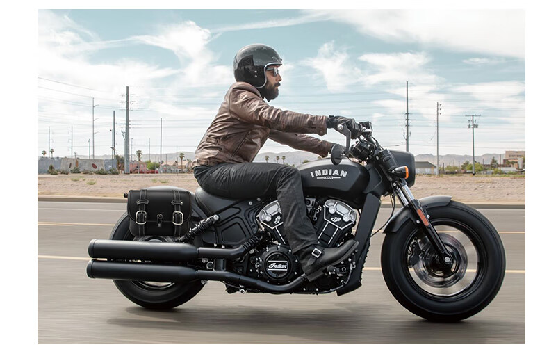 印第安边包/侦察兵bobber快拆边包轻骑兵边包真皮侧包摩托车定制 普通