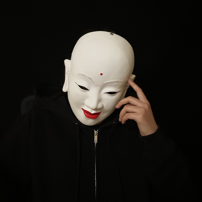 火锅英雄面具 万圣节小丑男女脸影视周边抖音化妆舞会道具唐僧 唐僧