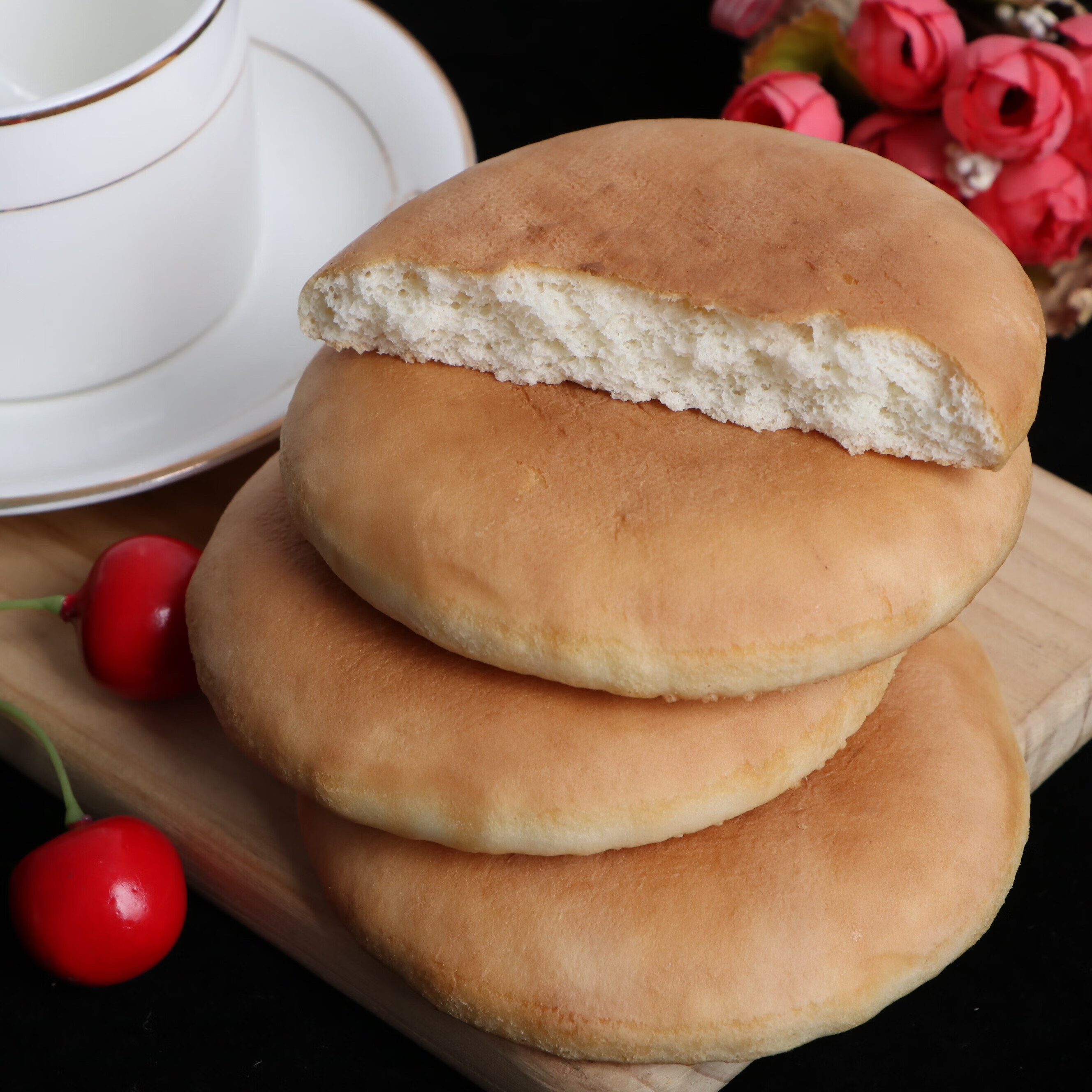 老式传统儿时月饼苏式中秋手工酥皮湖南醴陵葱油月饼老长沙油纸葱