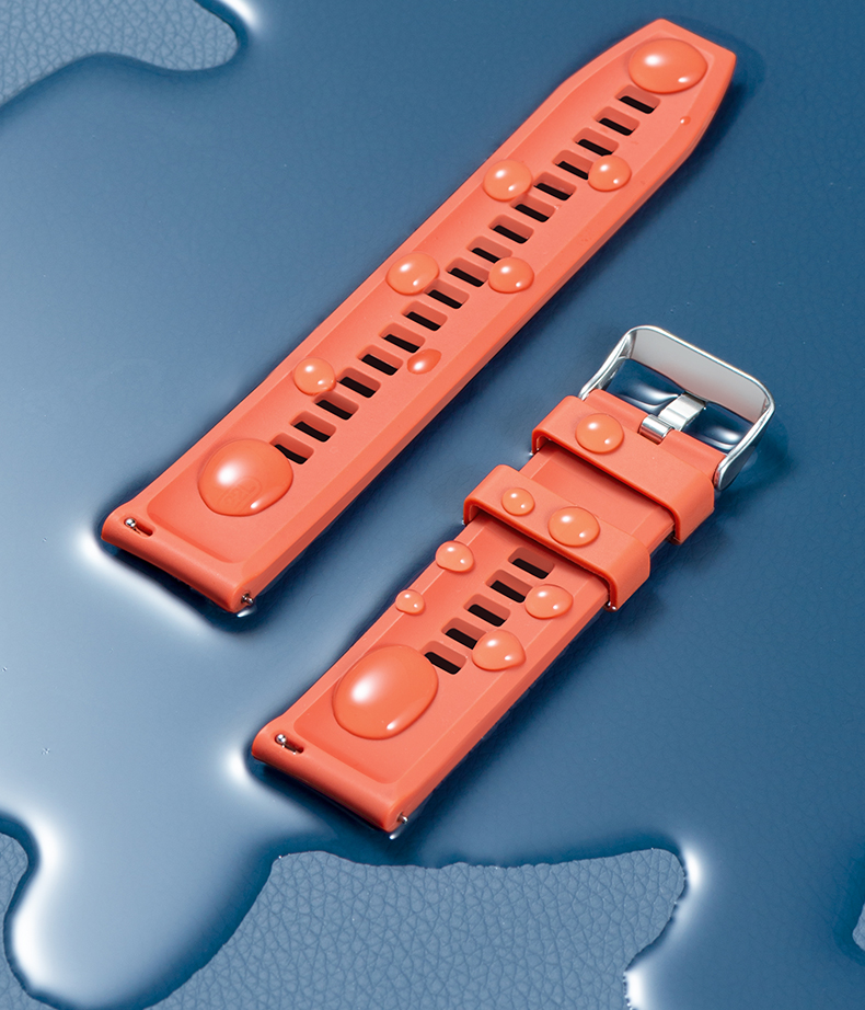 适用华为gt2手表gt3表带watch3硅胶2pro智能gt荣耀magic2表链22m 中国