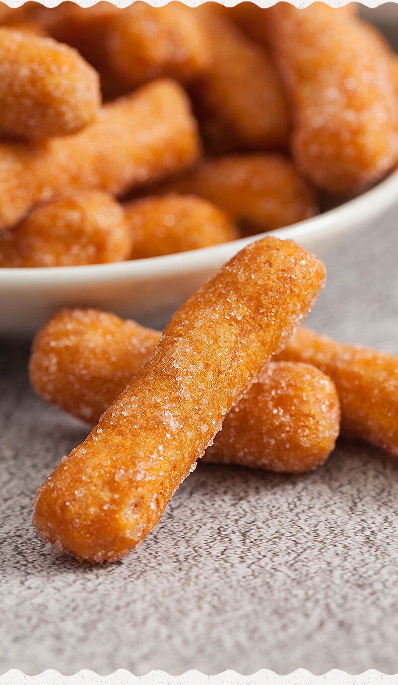 朱爹地老式江米条金油香酥果子雪花小京果条儿时怀旧