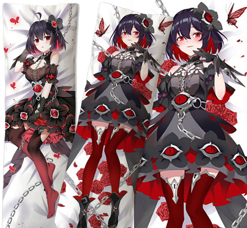 万代崩坏三抱枕等身定制周边二次元卡通动漫抱枕夹腿长条靠垫way 15