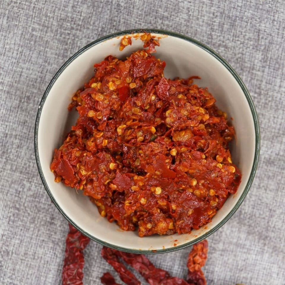 12斤糍粑辣椒贵州特产特辣贵阳遵义糍粑辣椒商用手工辣椒酱 糍粑辣椒