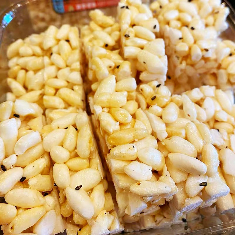 糖烤糖香酥米花糖150g*2盒怀旧糕传统糕点儿时小吃