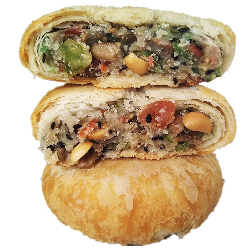 1000克传统苏式酥皮五仁月饼散装多口味手工正宗中秋老式伍仁糕点五仁