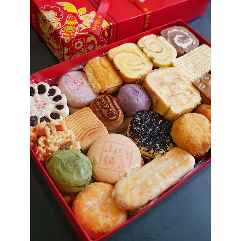 北京三禾稻香村糕点京八件传统散装点心特产过年春节年货礼盒 宝b(2.