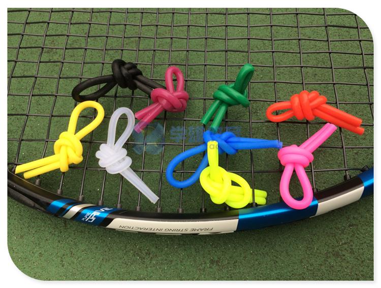 网球拍避震皮筋 power ti 网球拍避震器减震结橡皮筋蝴蝶结硅胶柔软