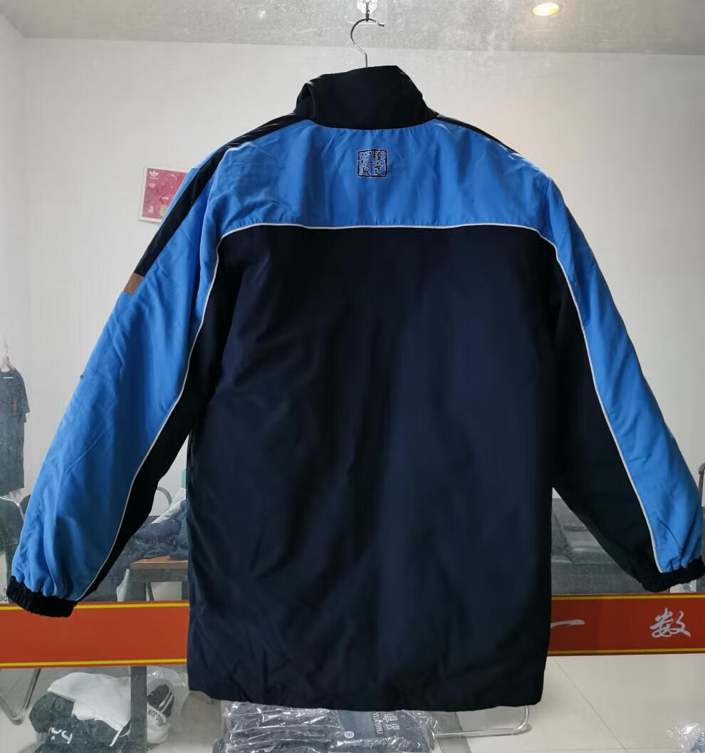长郡秋冬棉衣棉袄双层带内胆服潮流校服中学生服装加绒冬季款 长郡