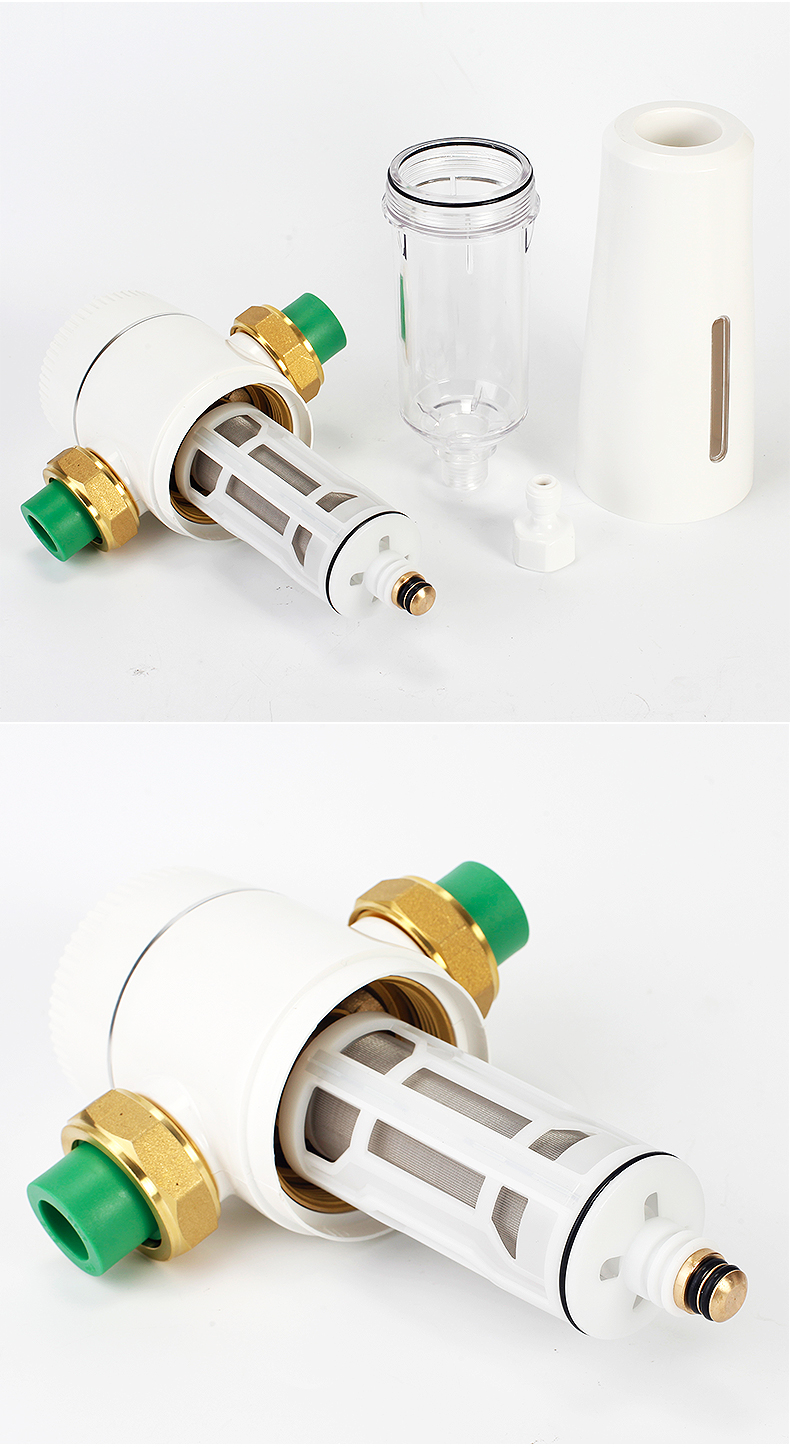 2022新款天一 金牛前置过滤器 反冲洗过滤器家用入户自来水大流量全屋