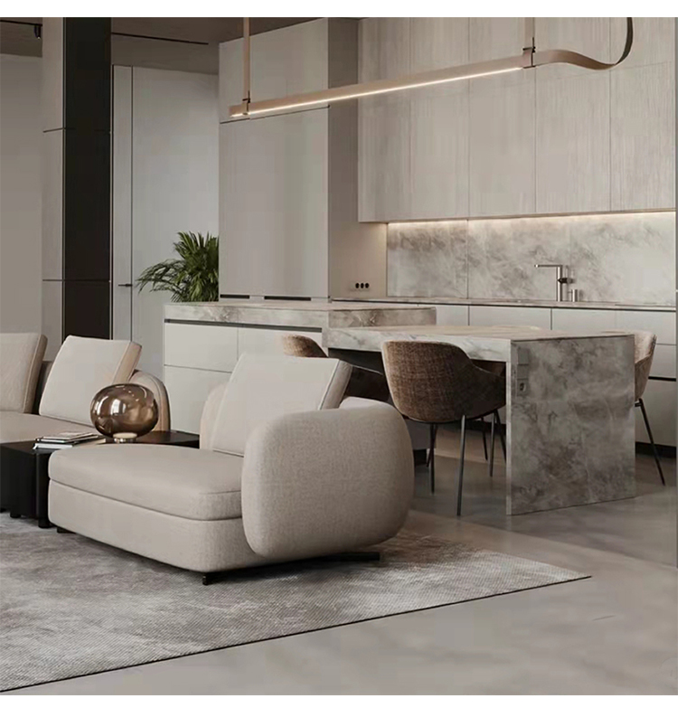 【100万关注】现代海马 沙发 意式bauhaus设计师轻奢现代极简大户型