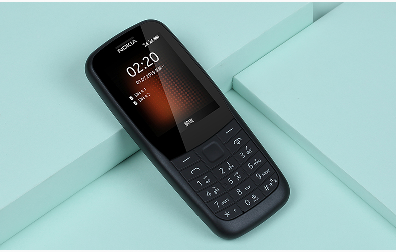 适用nokia诺基亚2204g通移动联通电信老年人手机学生功能机220黑色128
