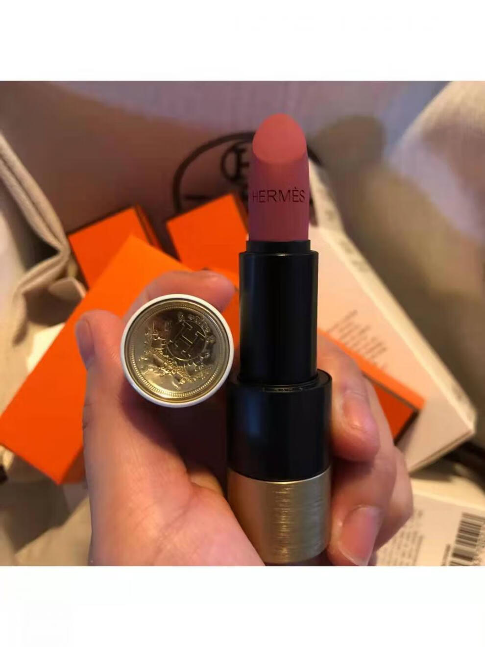 【官方直销】【520情人节】hermes爱马仕口红21号缎光滋润保湿85 18