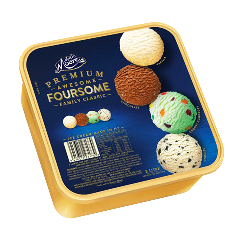 【满199减100】玛琪摩尔muchmoore 冰淇淋 新西兰原装进口冰激凌雪糕