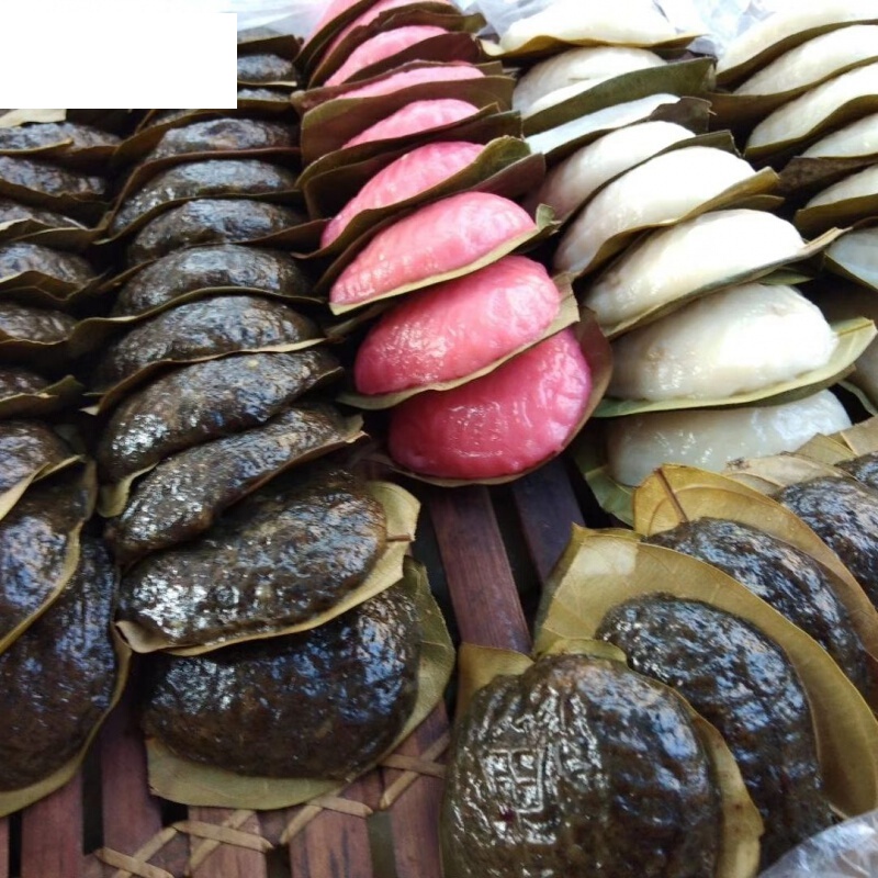 寿桃籺田艾籺茂名电白高州特产籺茂名籺真空包装农家白籺绿豆花生香菇