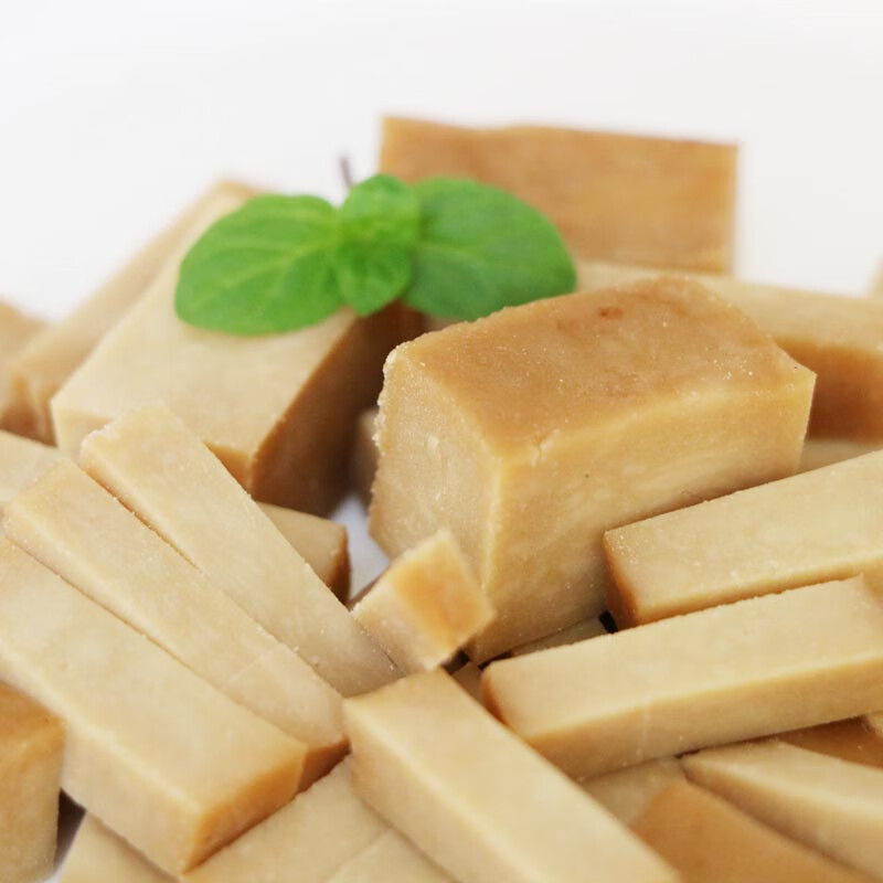 北京密云蔡家洼 晾豆干 咸豆干 豆制品素食晾干 有嚼劲可拌凉菜 400g