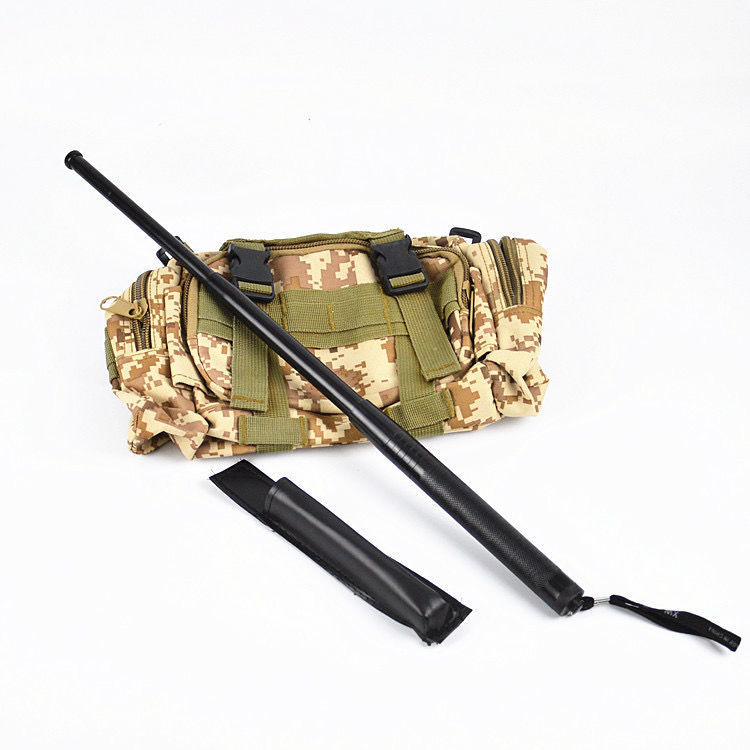 伸缩警杆保安棍子战术防身棒救援装备急救工具甩棍车载防身合法自卫