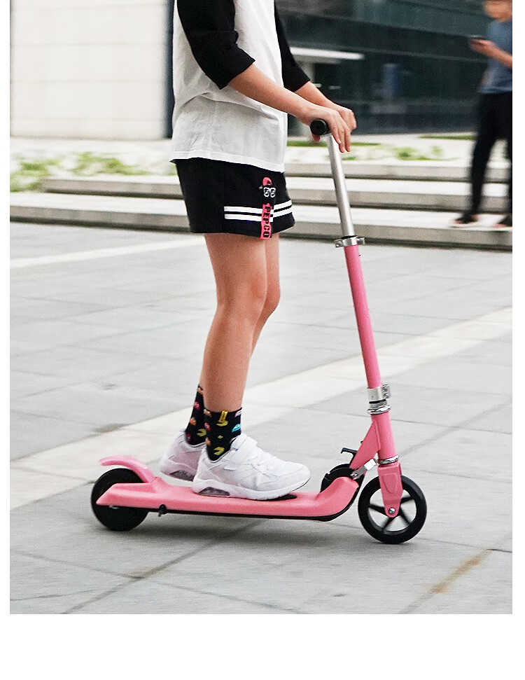 小米(mi)儿童滑板车三合一同款脚踏平板车折叠两轮轻便可充电5到14岁