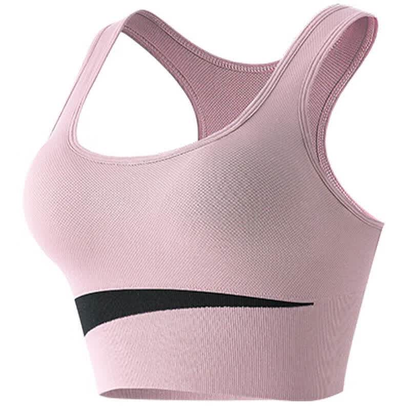 Nanbowan swimsuit top, single piece, women's two-piece sports and fitness vest, bikini, large chest, large size, swimming and water play, slightly plump, pink XL (Suggested 130-150 pounds) thumbnail 4