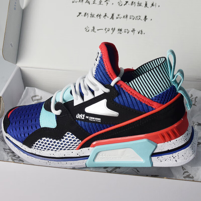 中国李宁休闲鞋女鞋2019新品启程001时尚潮流防滑耐磨透气轻便女士款