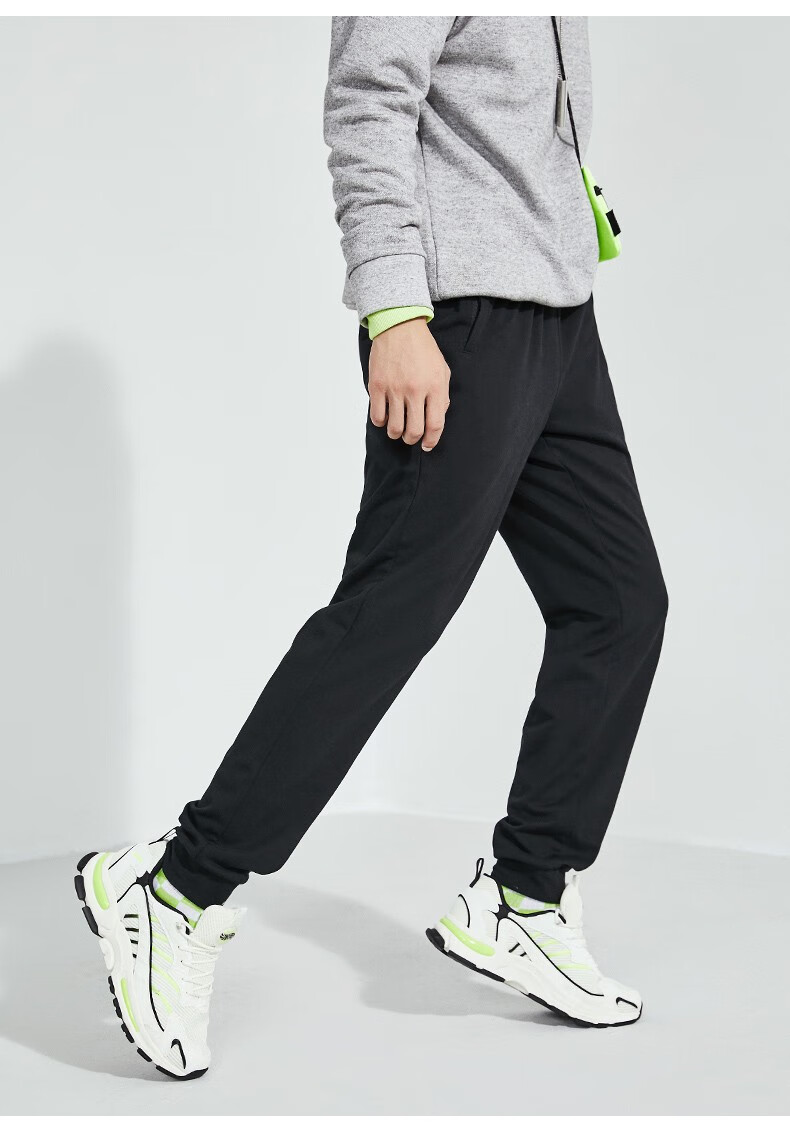 安踏(anta) 安踏运动裤男裤子夏季收口卫裤官方旗舰大码直筒长裤男士