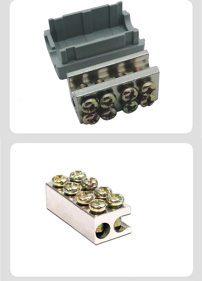 t型分线器铜铝线过渡接线端子 大功率快速连接头导线分流器并线器