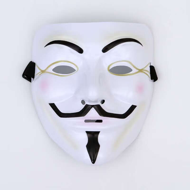 dream面具 小丑笑脸面具男漆黑的cos动漫派对表演化妆道具火影 招福