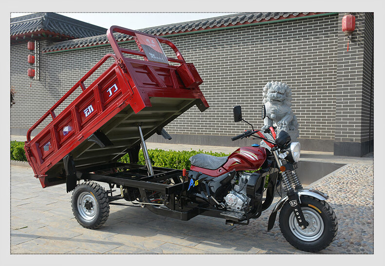 全新宗申动力正汽油三轮摩托车家用农用三轮车燃油自卸载重王整车