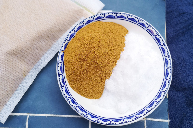 大黄芒硝包外敷甘肃野生大黄纯净芒硝大黄粉芒硝粉250g2包布包