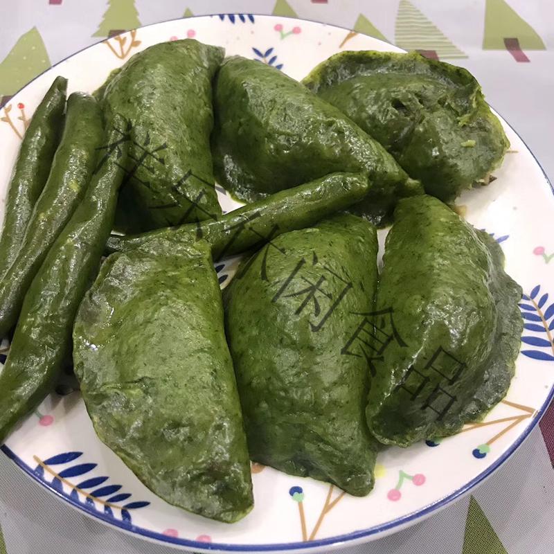 遂川手工艾米果江西清明果赣南特产青团子腌菜艾草粑粑素艾米果20个小