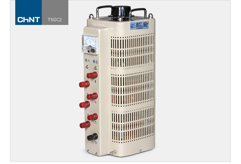 正泰三相调压器 调压器6000w tsgc2-6kva 输入380v 调节电压0-430v