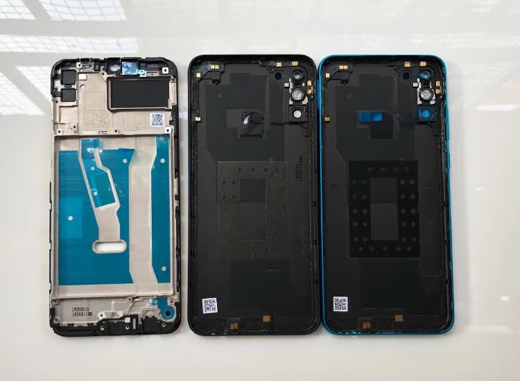 适用于华为畅享10e拆机后盖中框med-al00电池盖后壳前壳外壳卡托 前壳