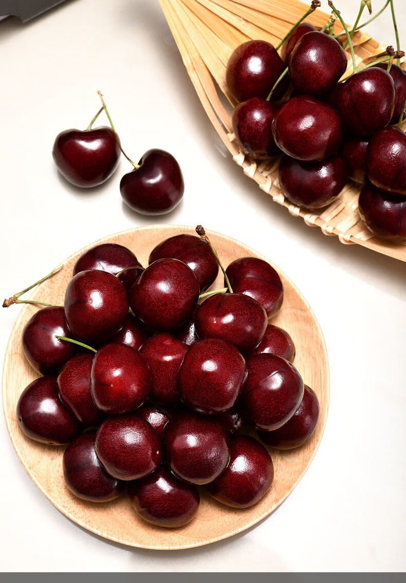 车厘子 美国进口4jjjj精品礼盒装32mm以上 黑珍珠 大樱桃 特大新鲜