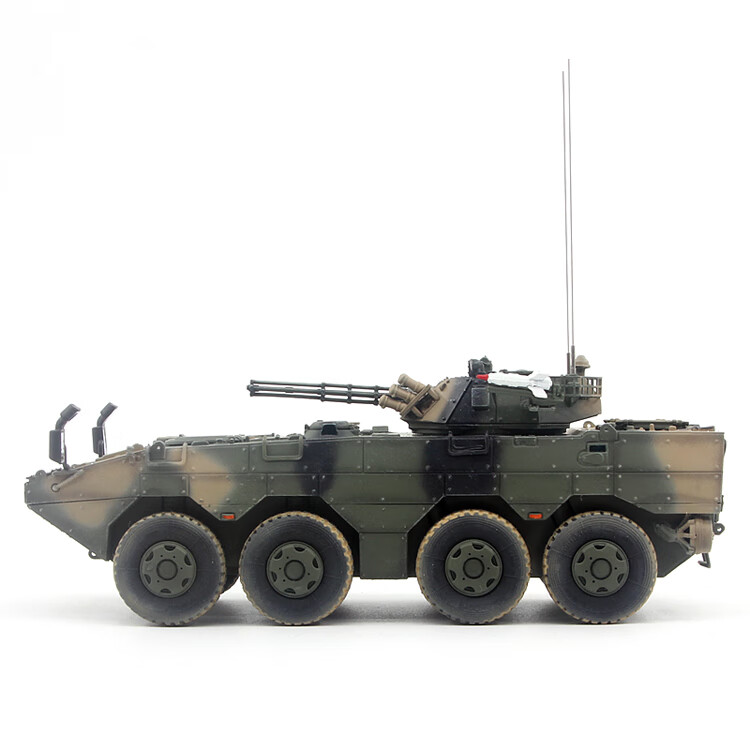 zbl08式轮式步战车 08式装甲车 大八轮完成品模型 ln15 3301南部