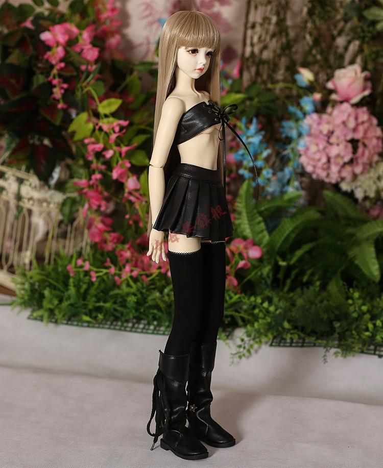 emma可爱休闲关节人偶手工送礼物现货芭比娃娃五分六分整娃 套餐b如图