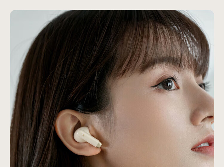 漫步者fitpods冇心联名蓝牙耳机主动降噪真无线入耳式男女士款有灰紫